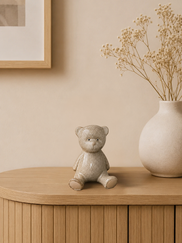 Urn - Teddy beer zittend